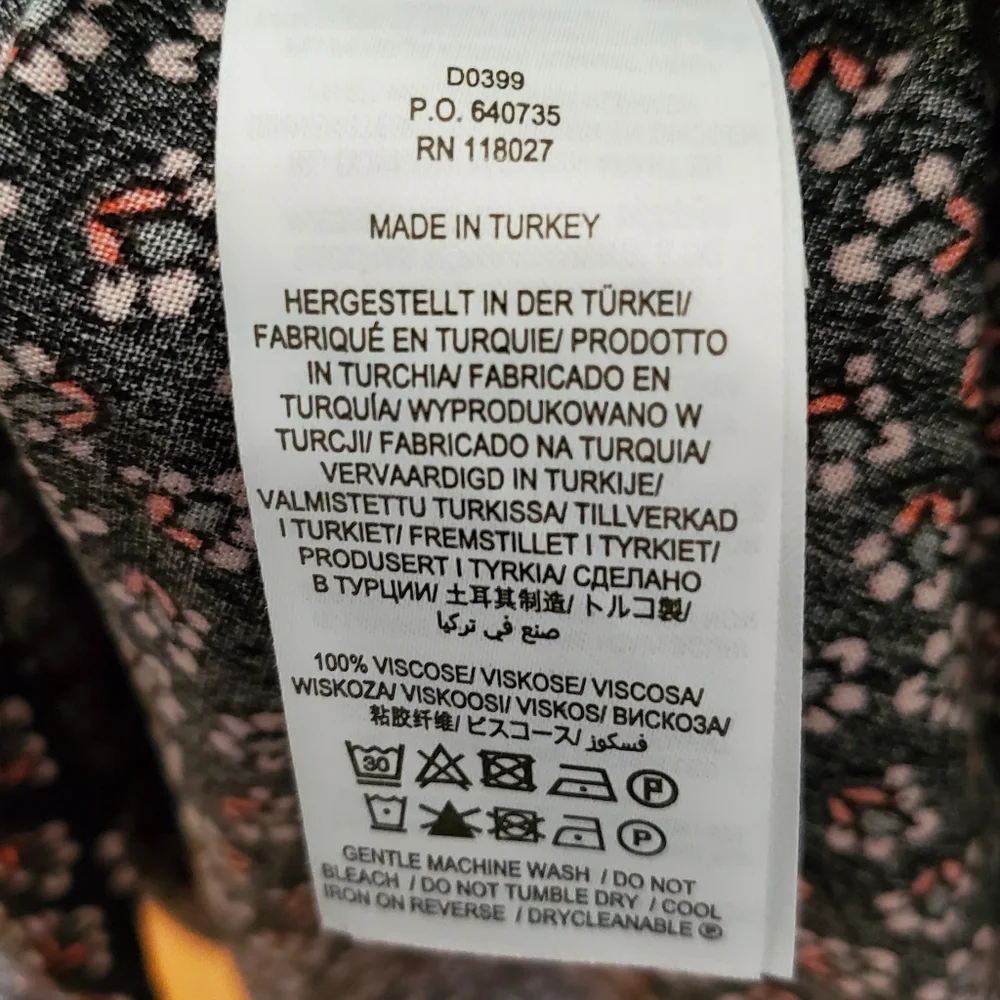 Boden Tie Waist Detail Midi Dress Size 6 - Picture 9 of 10